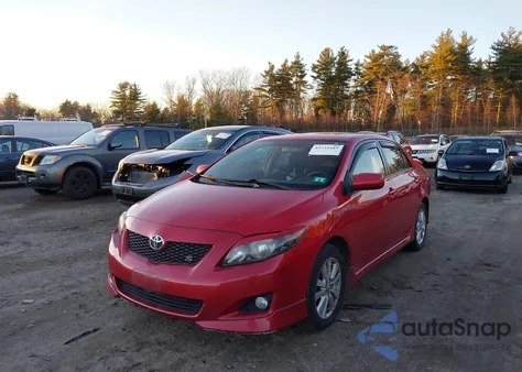 2009 Toyota Corolla S from USA, damaged, VIN 2T1BU40E59C033014